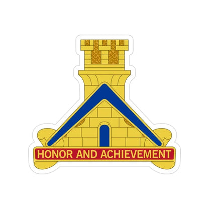 339 Engineer Battalion (U.S. Army) Transparent STICKER Die-Cut Vinyl Decal - The Sticker Space