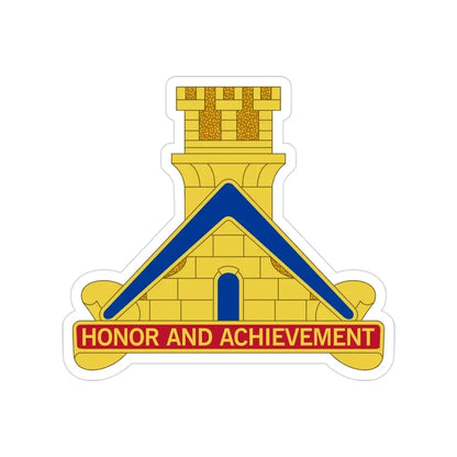 339 Engineer Battalion (U.S. Army) Transparent STICKER Die-Cut Vinyl Decal - The Sticker Space