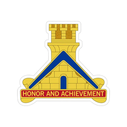 339 Engineer Battalion (U.S. Army) Transparent STICKER Die-Cut Vinyl Decal - The Sticker Space