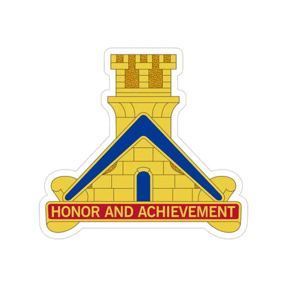 339 Engineer Battalion (U.S. Army) Transparent STICKER Die-Cut Vinyl Decal - The Sticker Space