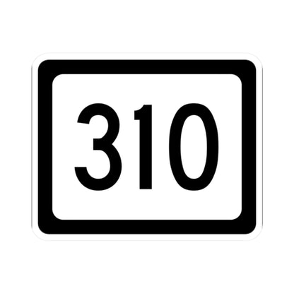 WV-310 (Virginia) (Road Sign) STICKER Vinyl Kiss-Cut Decal