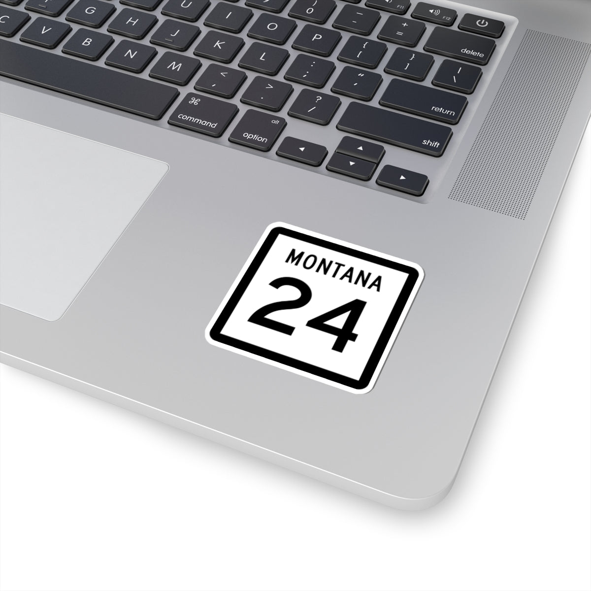MT-24 (Montana) (Road Sign) STICKER Vinyl Kiss-Cut Decal