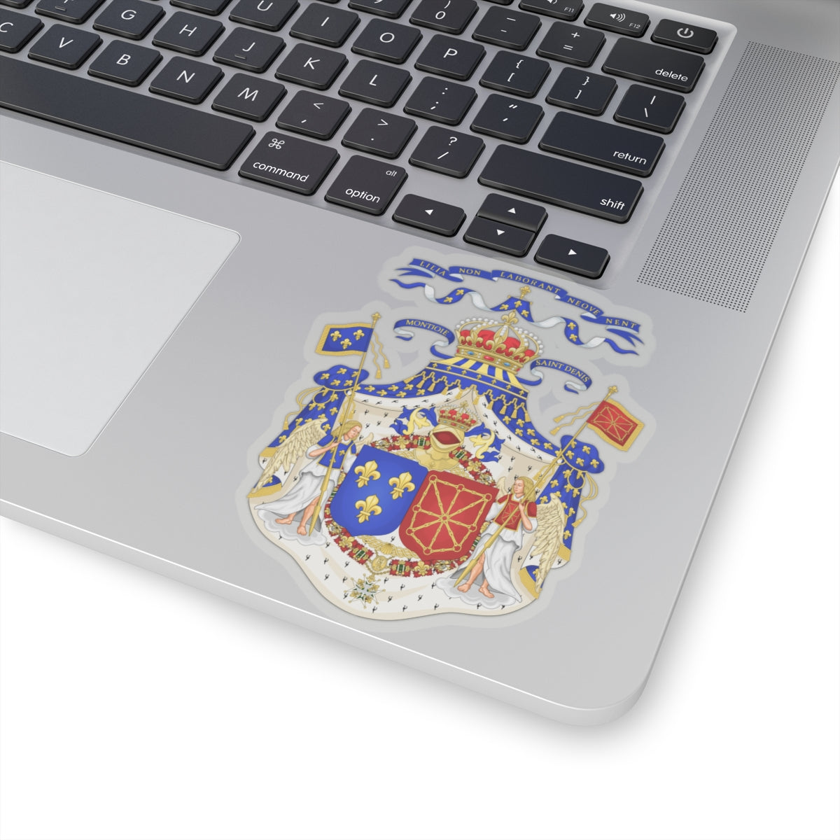 Grand Royal Coat of Arms of France & Navarre - STICKER Vinyl Kiss-Cut Decal