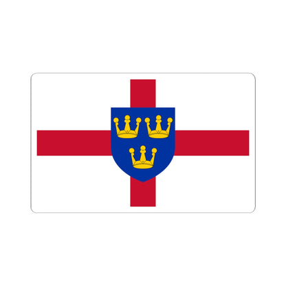 Flag of East Anglia (England) STICKER Vinyl Kiss-Cut Decal