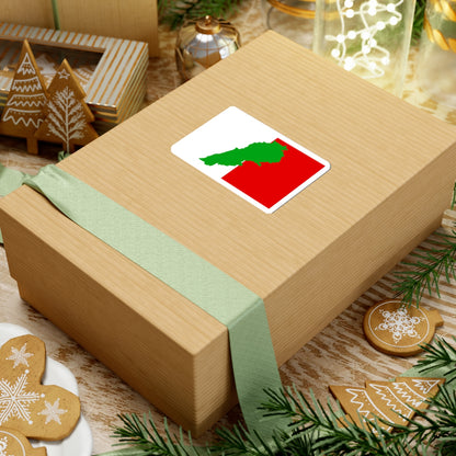 Flag of the Lebanese Democratic Party (Lebanon) STICKER Vinyl Kiss-Cut Decal