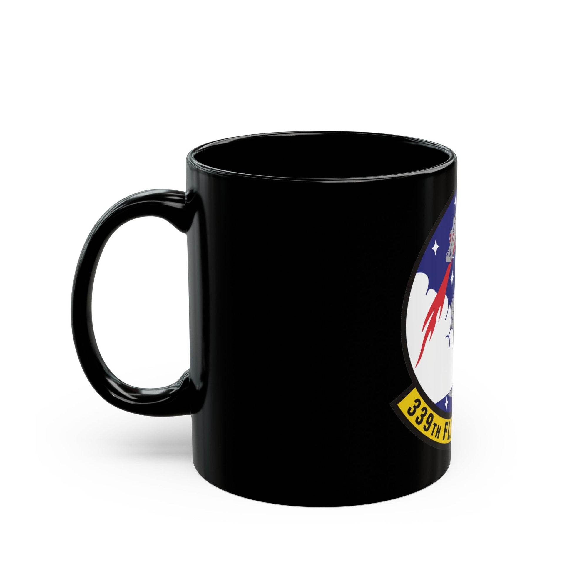 339th Flight Test Squadron (U.S. Air Force) Black Coffee Mug-The Sticker Space