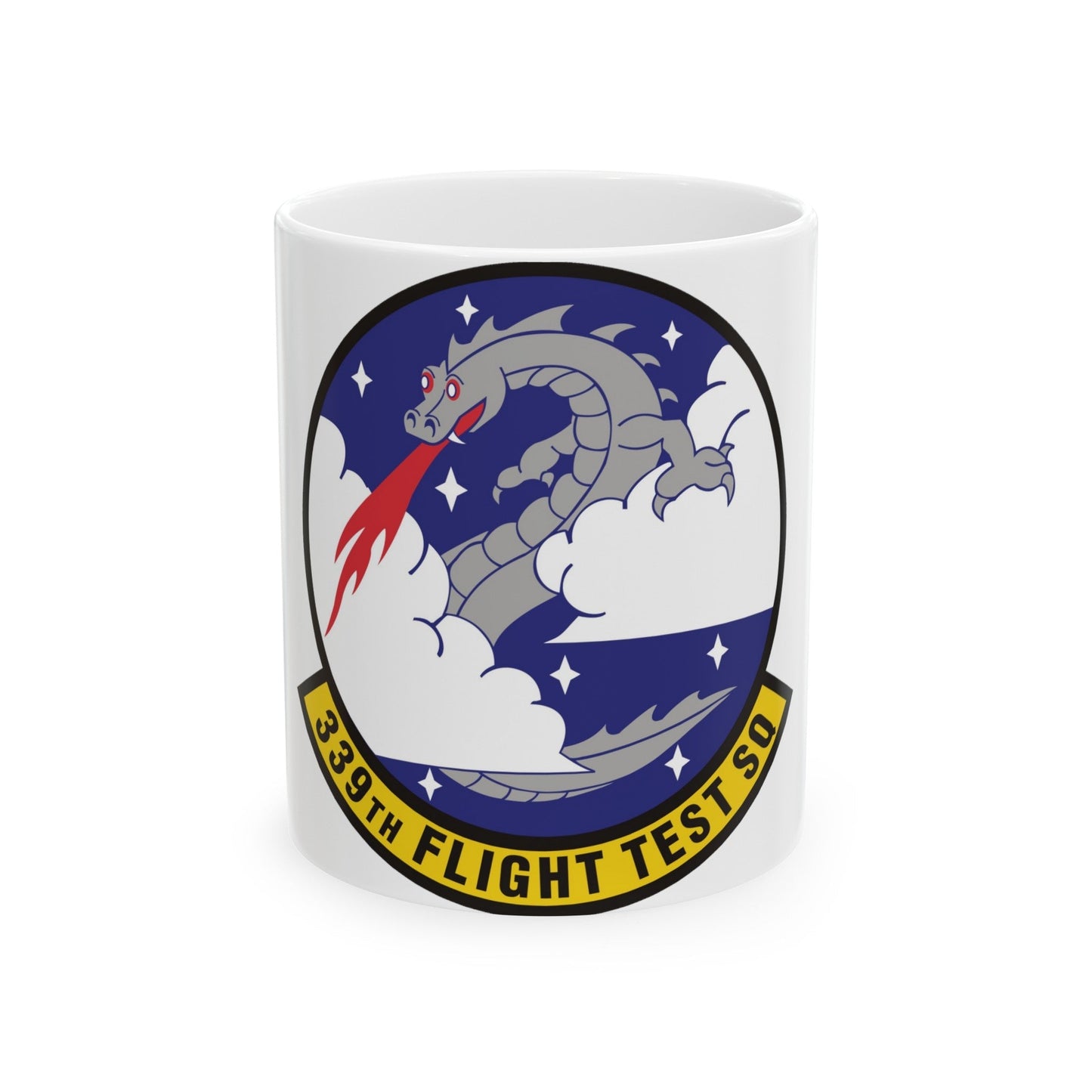 339th Flight Test Squadron (U.S. Air Force) White Coffee Mug-11oz-The Sticker Space