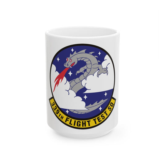 339th Flight Test Squadron (U.S. Air Force) White Coffee Mug-15oz-The Sticker Space