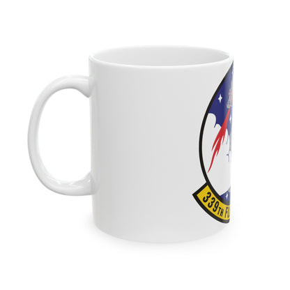 339th Flight Test Squadron (U.S. Air Force) White Coffee Mug-The Sticker Space