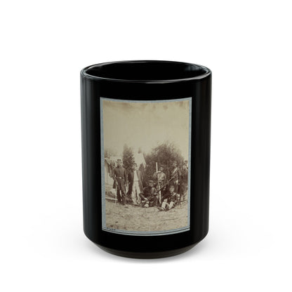 33d New York Infantry 001 (U.S. Civil War) Black Coffee Mug-15oz-The Sticker Space