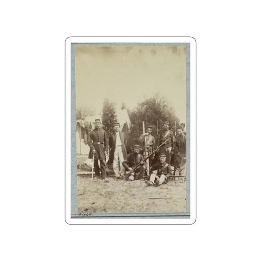 33d New York Infantry 001 (U.S. Civil War) STICKER Vinyl Die-Cut Decal White Die-Cut 2 Inch - The Sticker Space