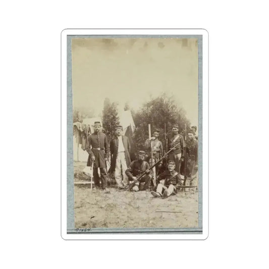 33D New York Infantry 001 (U.S. Civil War) STICKER Vinyl Kiss-Cut Decal 2 Inch White - The Sticker Space