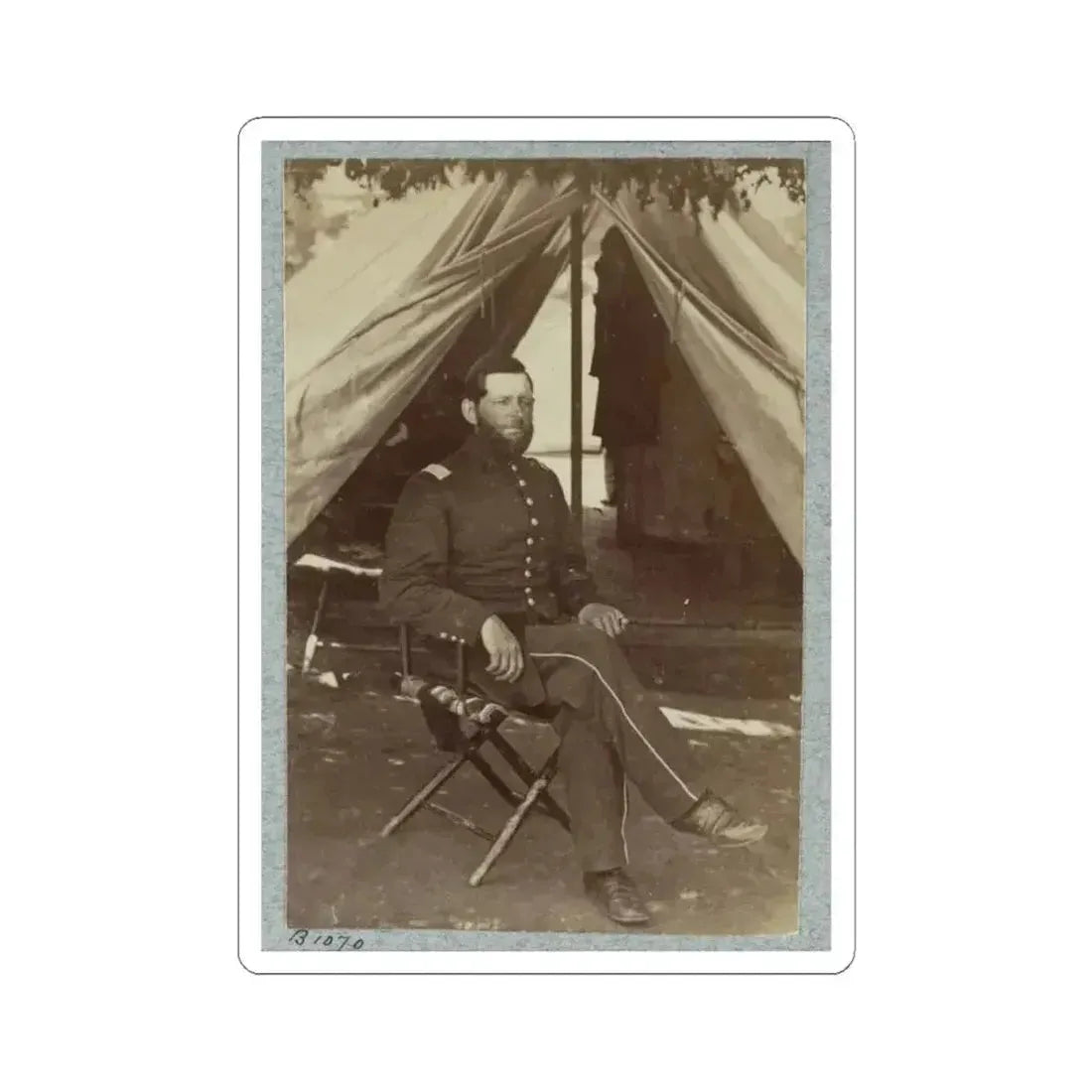 33D New York Infantry 002 (U.S. Civil War) STICKER Vinyl Kiss-Cut Decal 6 Inch White - The Sticker Space