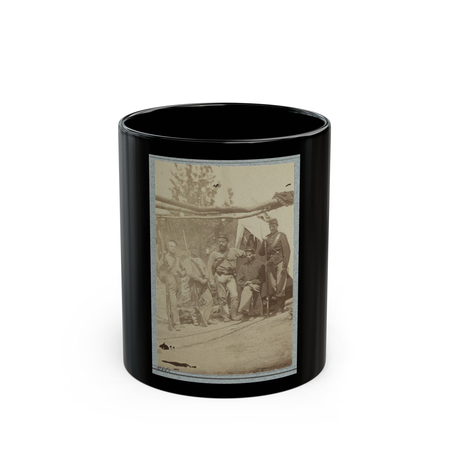 33d New York Infantry 003 (U.S. Civil War) Black Coffee Mug-11oz-The Sticker Space