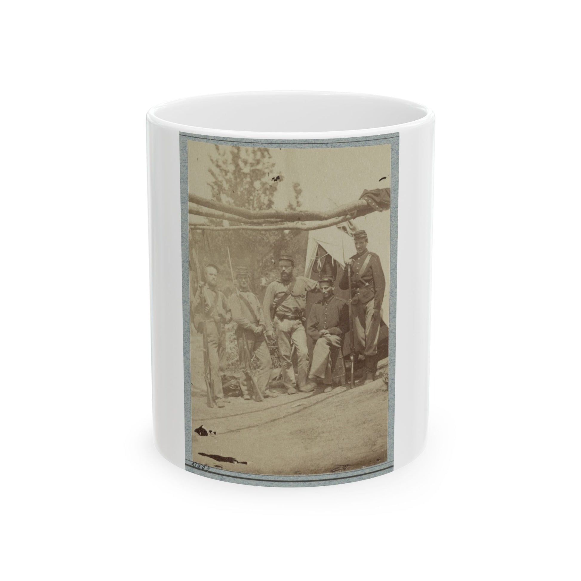 33d New York Infantry 003 (U.S. Civil War) White Coffee Mug-11oz-The Sticker Space