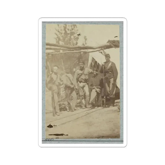 33D New York Infantry 003 (U.S. Civil War) STICKER Vinyl Kiss-Cut Decal 2 Inch White - The Sticker Space