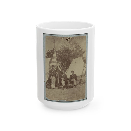 33d New York Infantry 004 (U.S. Civil War) White Coffee Mug-15oz-The Sticker Space