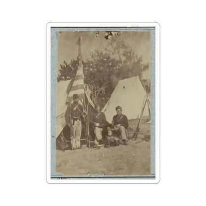 33D New York Infantry 004 (U.S. Civil War) STICKER Vinyl Kiss-Cut Decal 3 Inch White - The Sticker Space