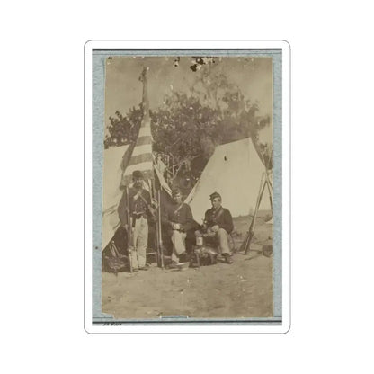 33D New York Infantry 004 (U.S. Civil War) STICKER Vinyl Kiss-Cut Decal 4 Inch White - The Sticker Space