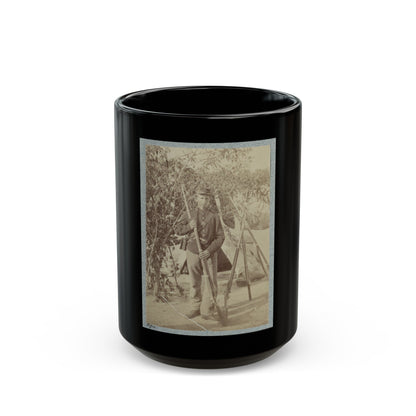 33d New York Infantry 005 (U.S. Civil War) Black Coffee Mug-15oz-The Sticker Space