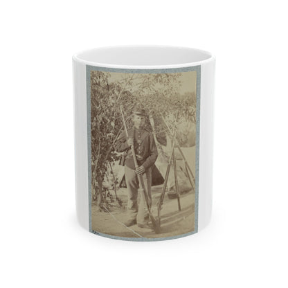 33d New York Infantry 005 (U.S. Civil War) White Coffee Mug-11oz-The Sticker Space