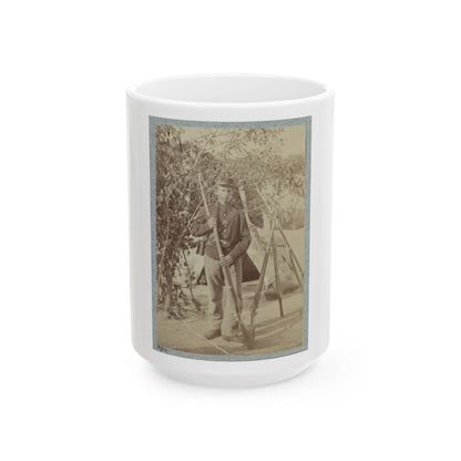 33d New York Infantry 005 (U.S. Civil War) White Coffee Mug-15oz-The Sticker Space