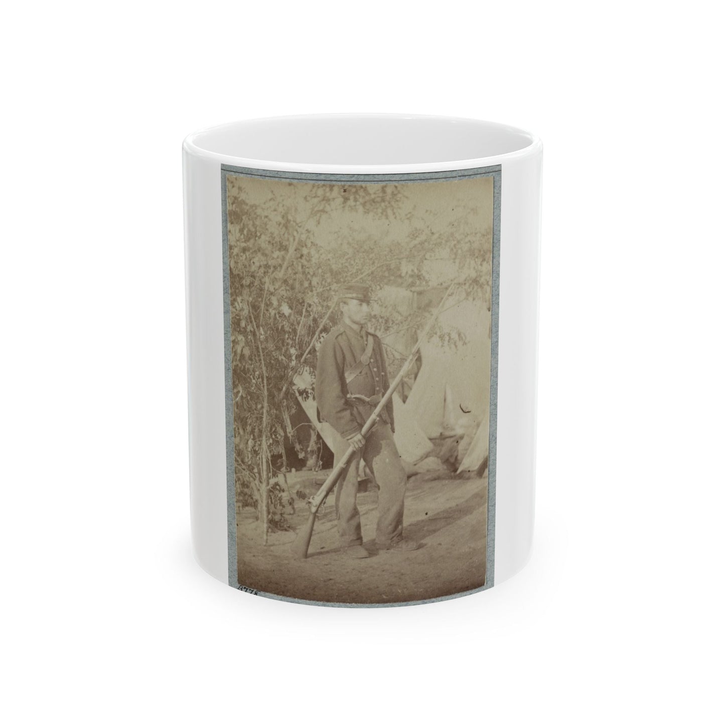 33d New York Infantry 006 (U.S. Civil War) White Coffee Mug-11oz-The Sticker Space