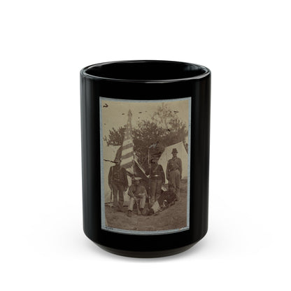 33d New York Infantry 007 (U.S. Civil War) Black Coffee Mug-15oz-The Sticker Space