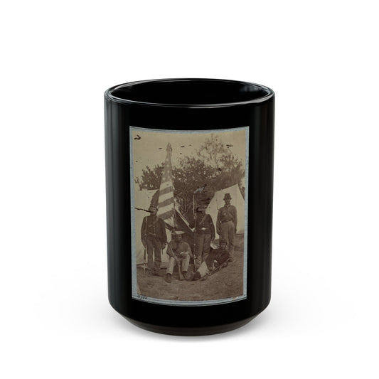 33d New York Infantry 007 (U.S. Civil War) Black Coffee Mug-15oz-The Sticker Space