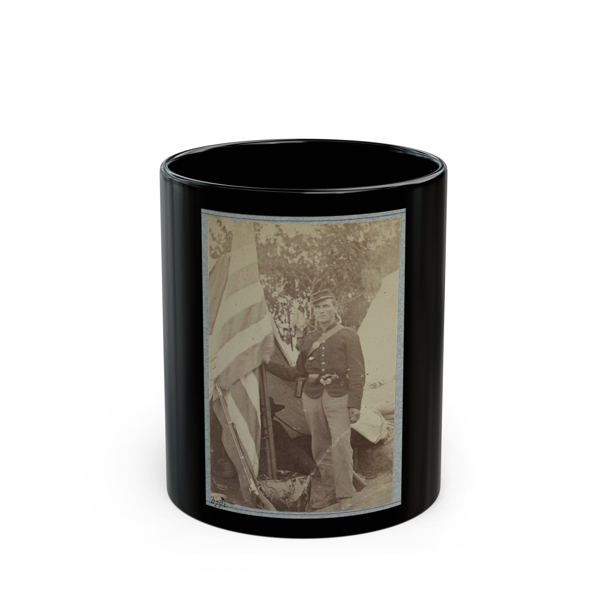 33d New York Infantry 008 (U.S. Civil War) Black Coffee Mug-11oz-The Sticker Space