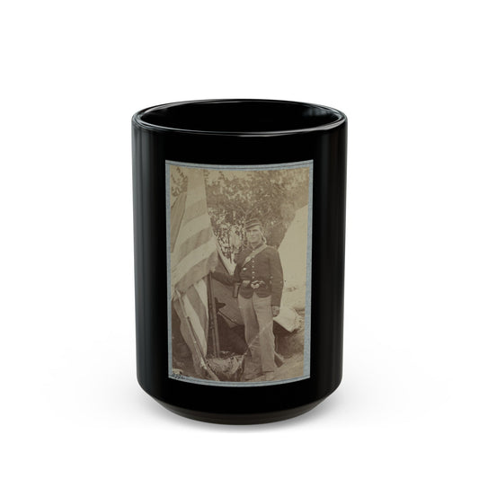 33d New York Infantry 008 (U.S. Civil War) Black Coffee Mug-15oz-The Sticker Space