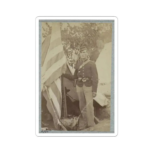 33D New York Infantry 008 (U.S. Civil War) STICKER Vinyl Kiss-Cut Decal 2 Inch White - The Sticker Space