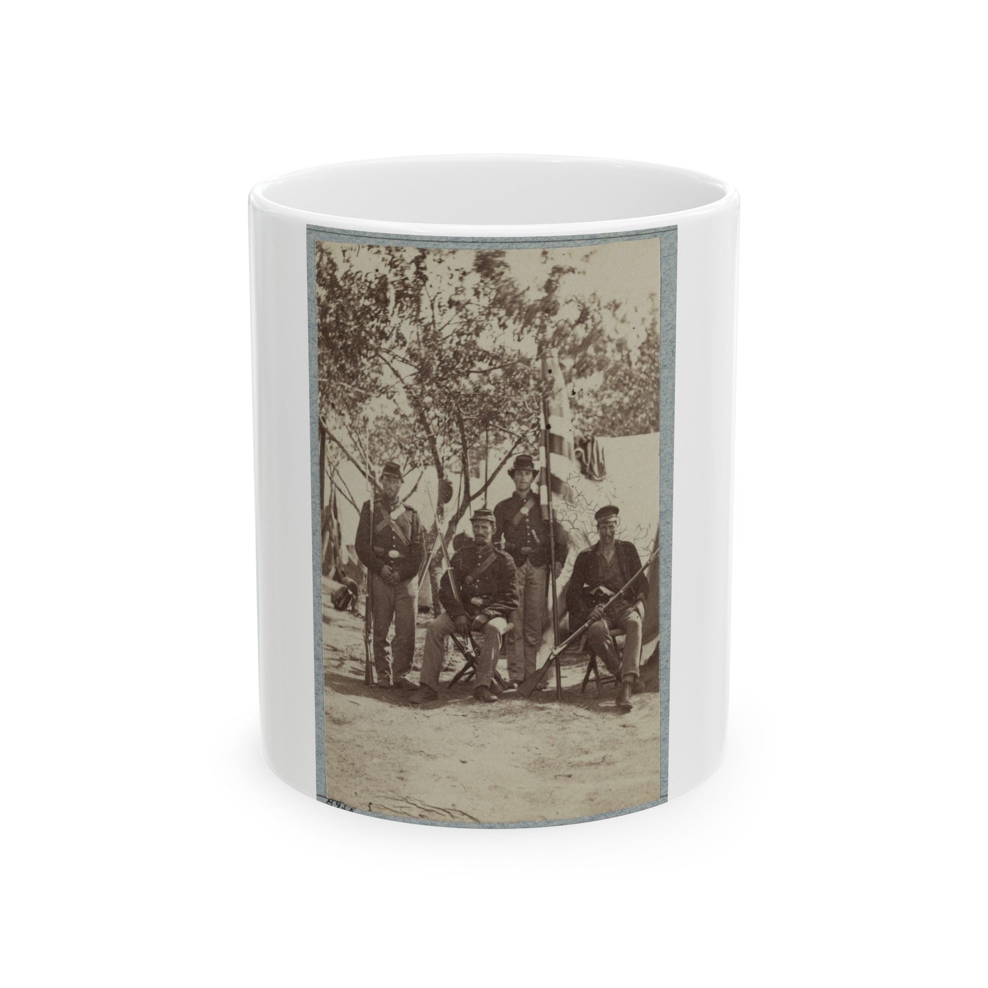 33d New York Infantry 009 (U.S. Civil War) White Coffee Mug-11oz-The Sticker Space