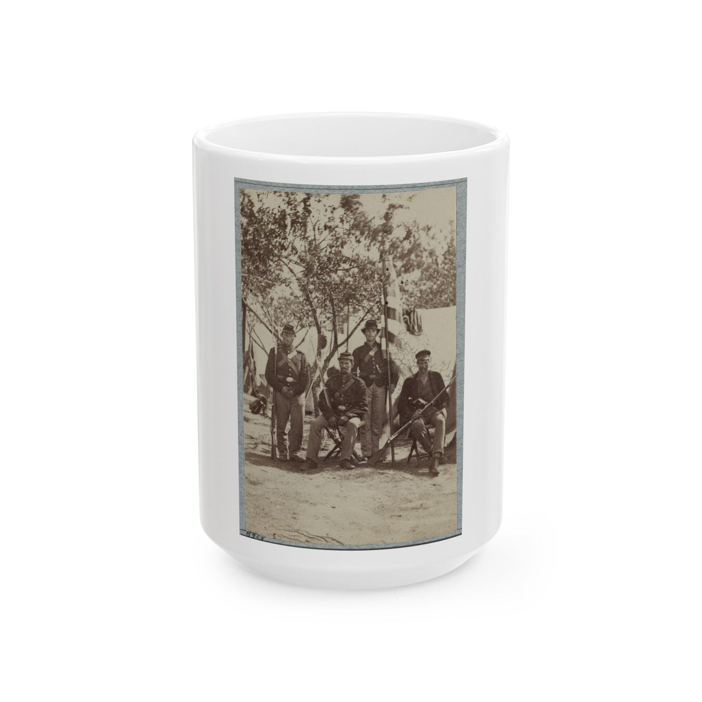 33d New York Infantry 009 (U.S. Civil War) White Coffee Mug-15oz-The Sticker Space