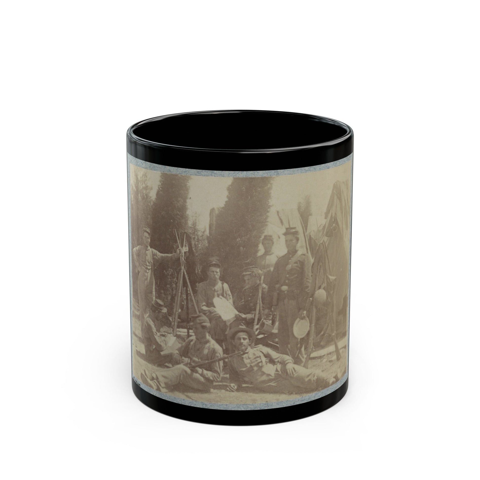 33d New York Infantry 010 (U.S. Civil War) Black Coffee Mug-11oz-The Sticker Space