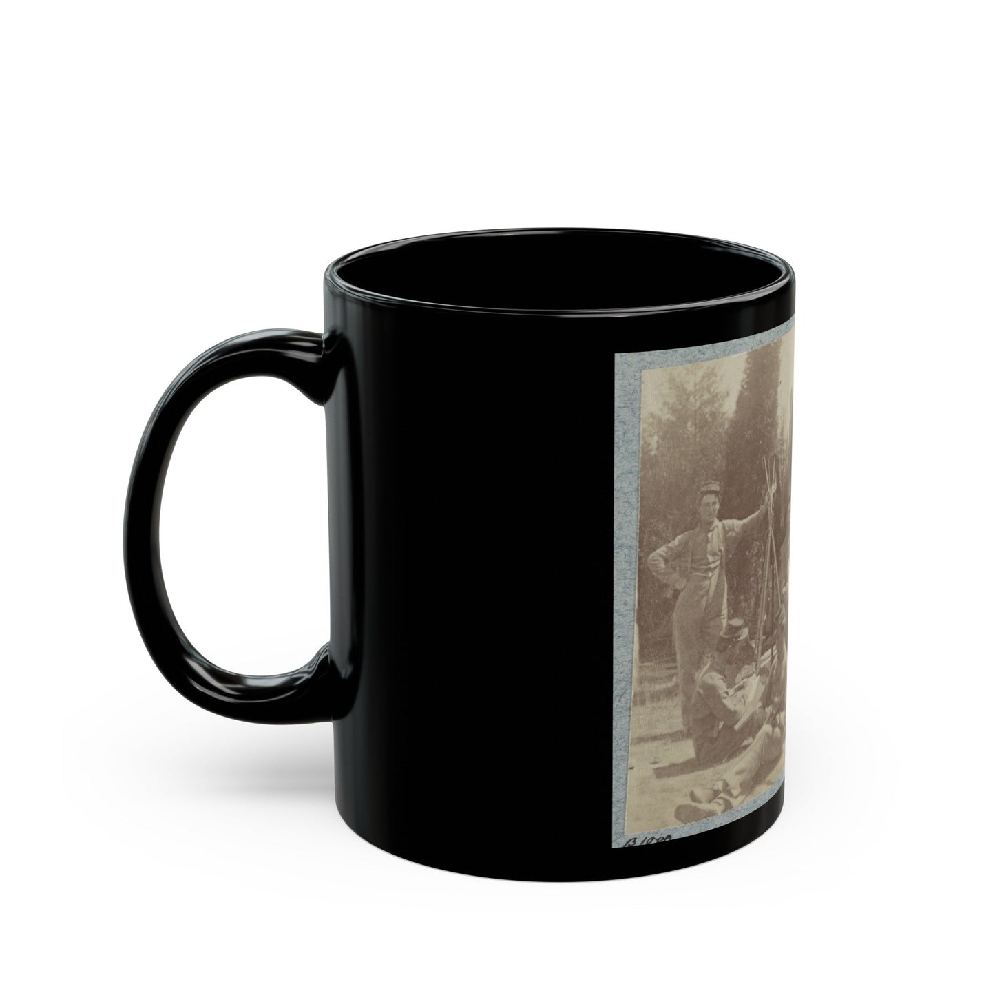 33d New York Infantry 010 (U.S. Civil War) Black Coffee Mug-The Sticker Space