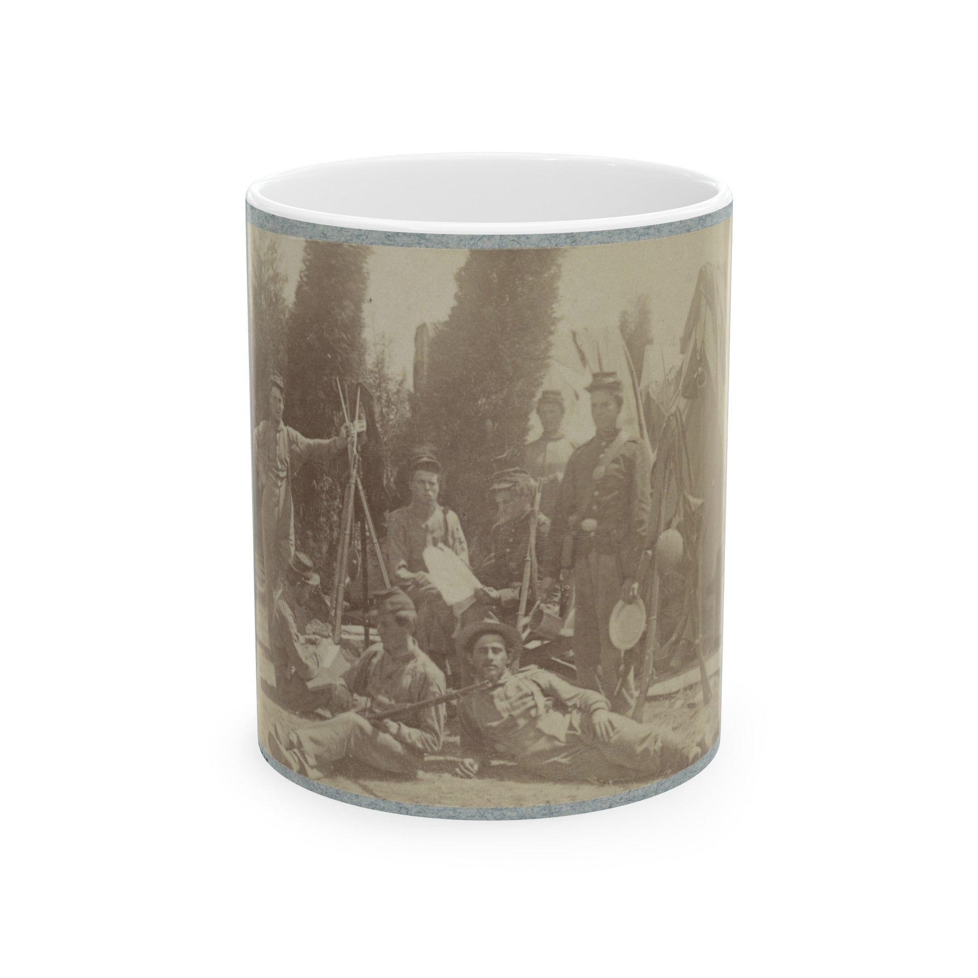 33d New York Infantry 010 (U.S. Civil War) White Coffee Mug-11oz-The Sticker Space