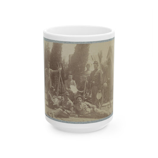 33d New York Infantry 010 (U.S. Civil War) White Coffee Mug-15oz-The Sticker Space