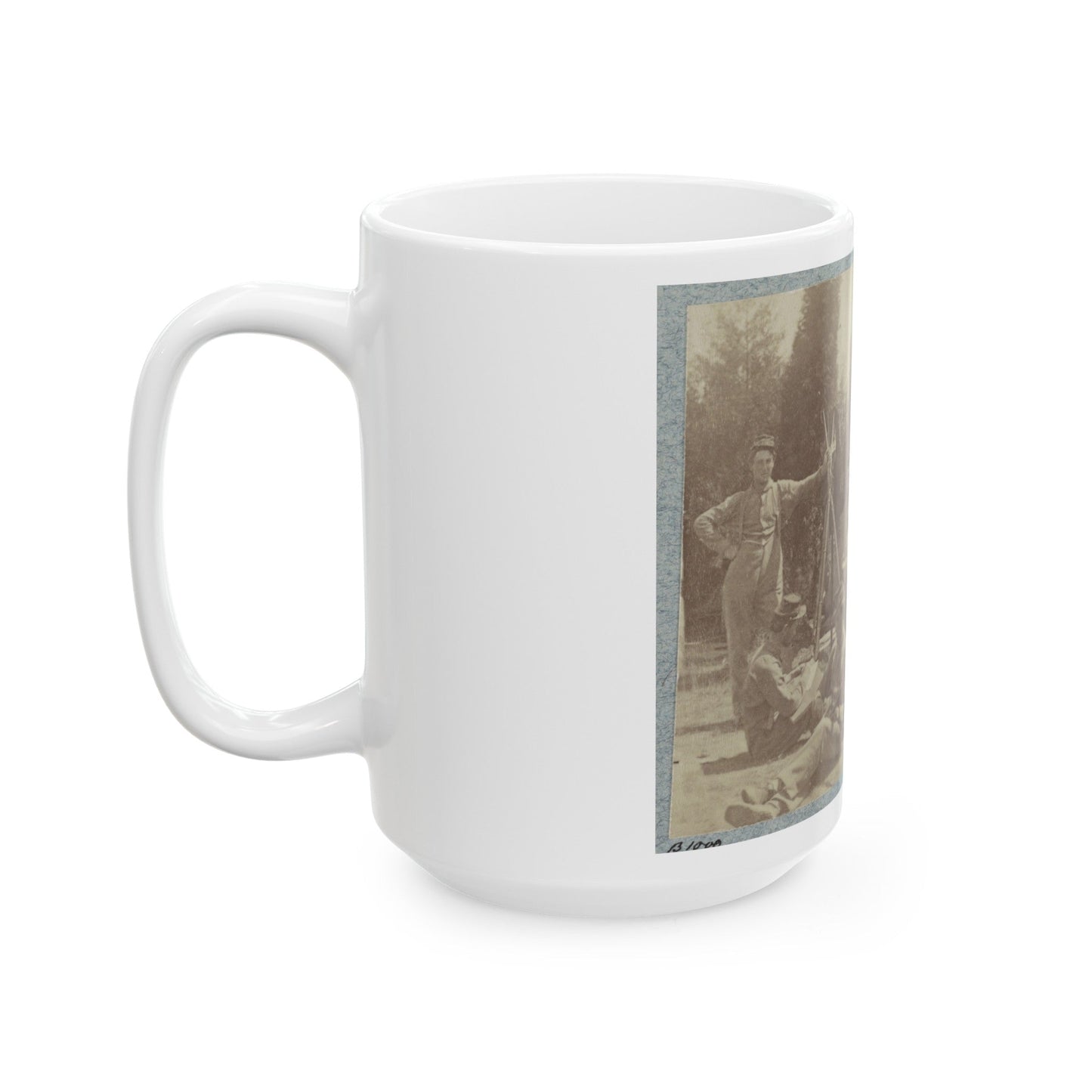 33d New York Infantry 010 (U.S. Civil War) White Coffee Mug-The Sticker Space