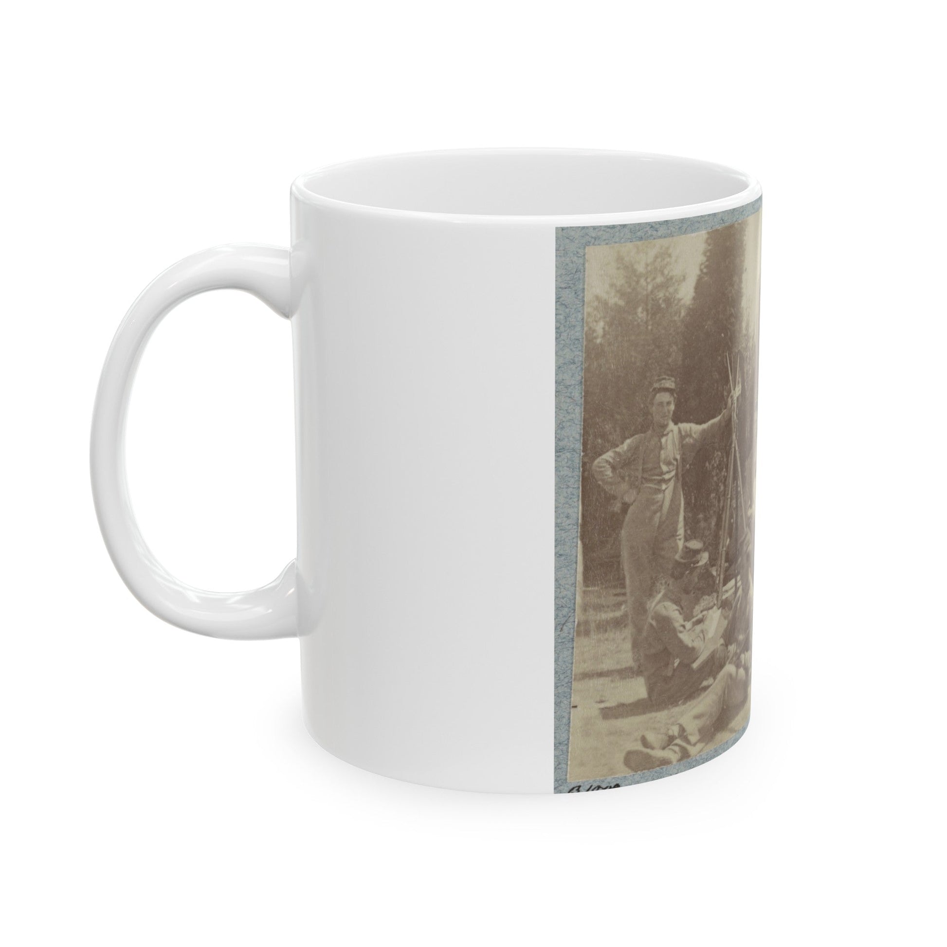 33d New York Infantry 010 (U.S. Civil War) White Coffee Mug-The Sticker Space