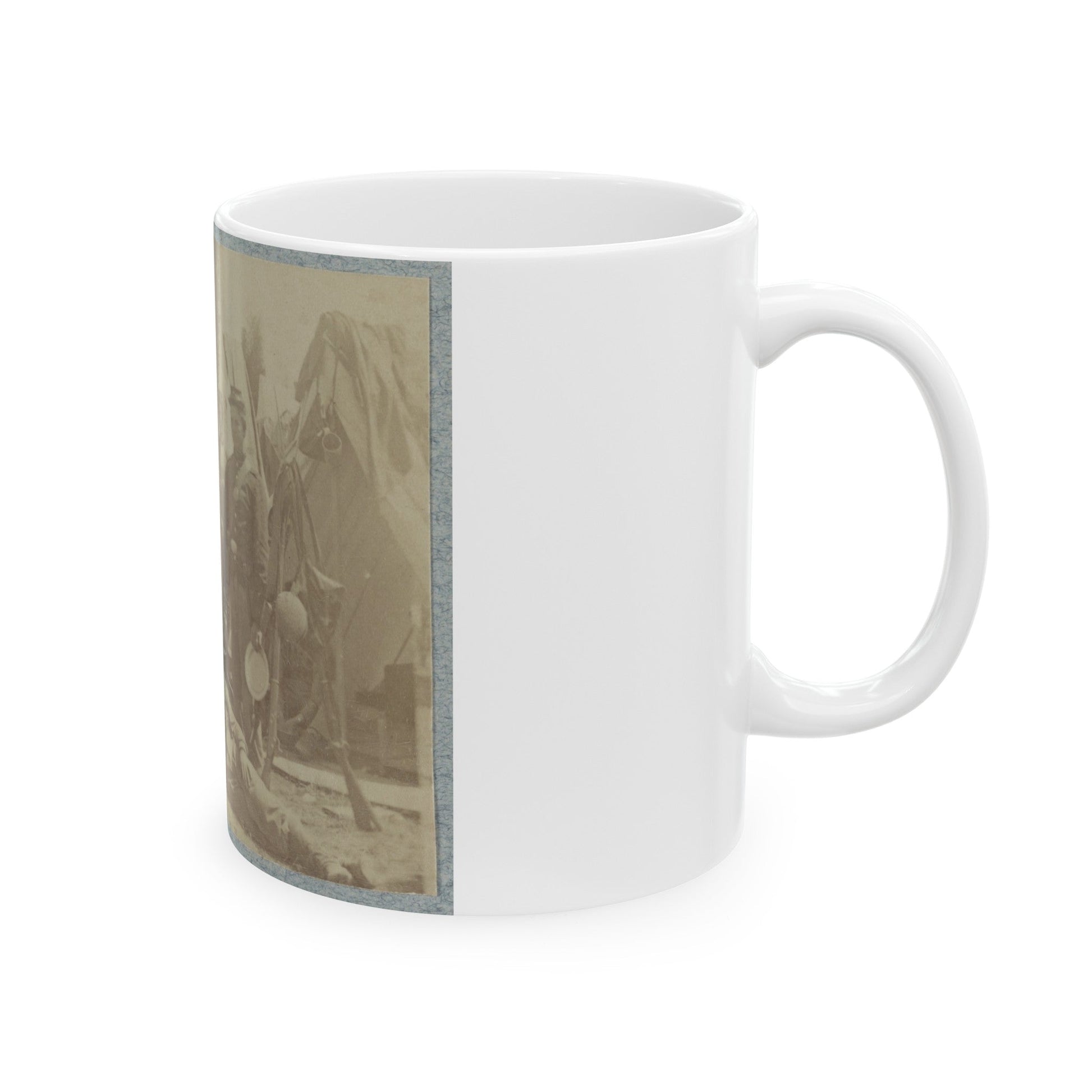 33d New York Infantry 010 (U.S. Civil War) White Coffee Mug-The Sticker Space