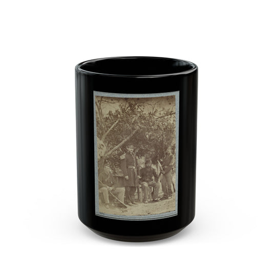 33d New York Infantry (U.S. Civil War) Black Coffee Mug-15oz-The Sticker Space