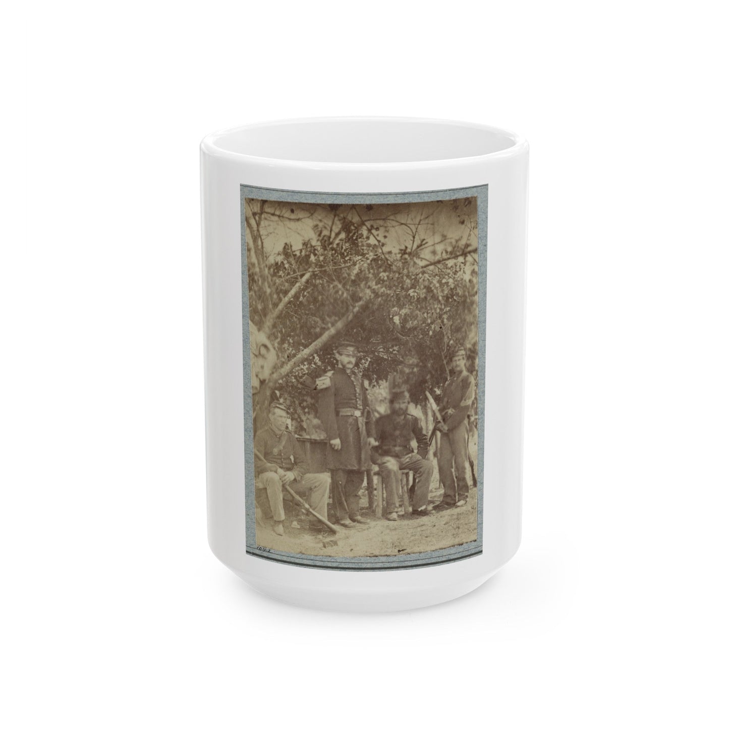 33d New York Infantry (U.S. Civil War) White Coffee Mug-15oz-The Sticker Space