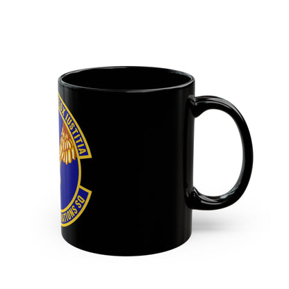 33d Special Operations Squadron (U.S. Air Force) Black Coffee Mug-The Sticker Space