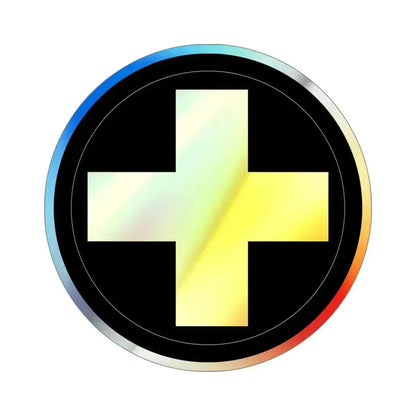 33rd Infantry Division SSI (U.S. Army) Holographic STICKER Die-Cut Vinyl Decal 4 Inch Holographic - The Sticker Space