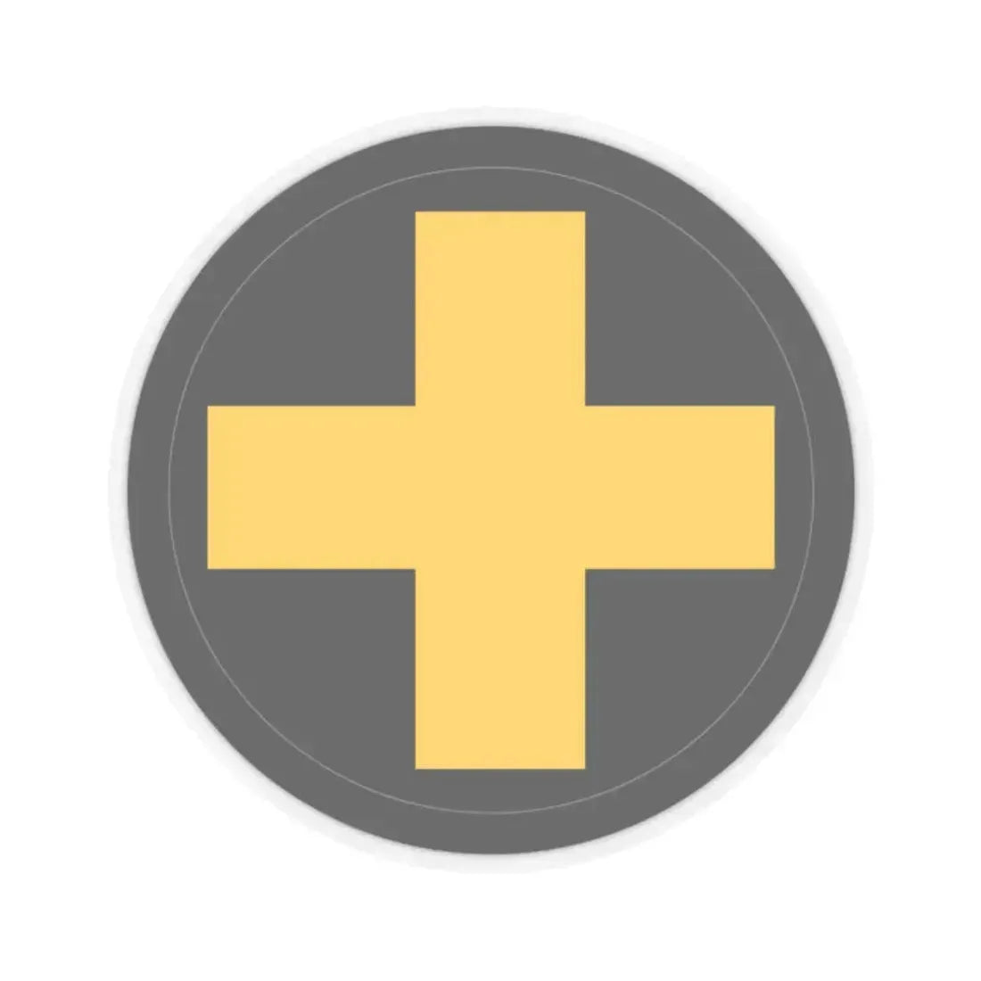 33rd Infantry Division SSI (U.S. Army) STICKER Vinyl Kiss-Cut Decal 2 Inch Transparent - The Sticker Space