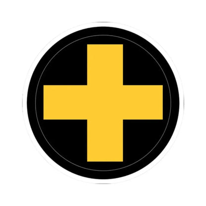 33rd Infantry Division SSI (U.S. Army) STICKER Vinyl Kiss-Cut Decal 2 Inch White - The Sticker Space