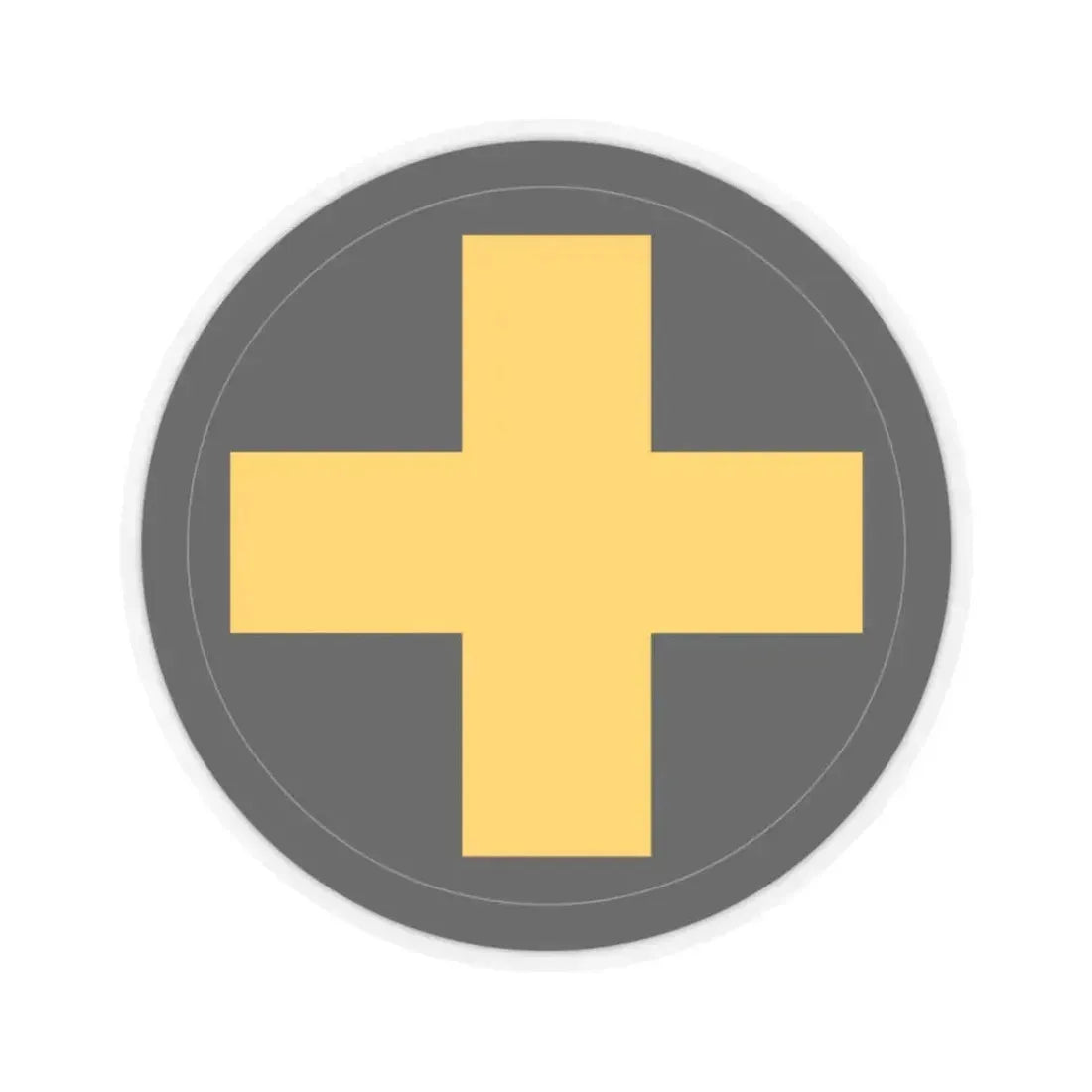 33rd Infantry Division SSI (U.S. Army) STICKER Vinyl Kiss-Cut Decal 3 Inch Transparent - The Sticker Space