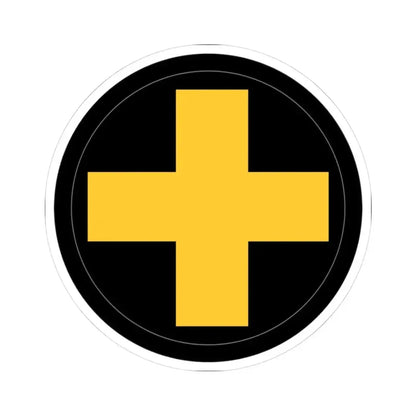 33rd Infantry Division SSI (U.S. Army) STICKER Vinyl Kiss-Cut Decal 3 Inch White - The Sticker Space