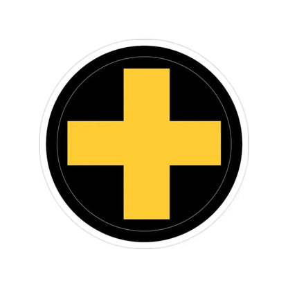 33rd Infantry Division SSI (U.S. Army) Transparent STICKER Die-Cut Vinyl Decal 2 Inch - The Sticker Space